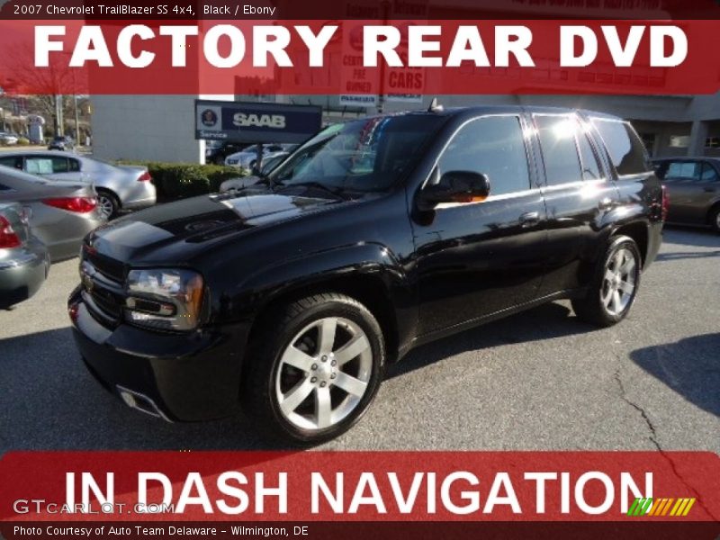 Black / Ebony 2007 Chevrolet TrailBlazer SS 4x4