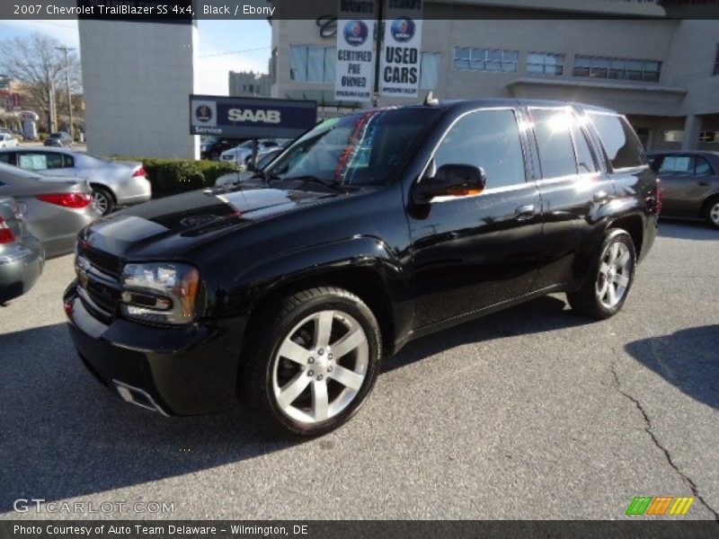 Black / Ebony 2007 Chevrolet TrailBlazer SS 4x4