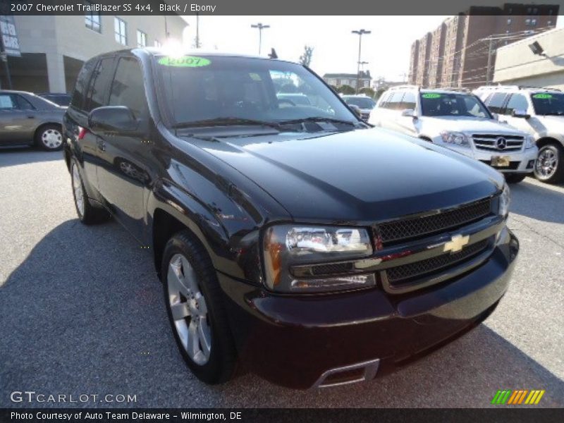 Black / Ebony 2007 Chevrolet TrailBlazer SS 4x4