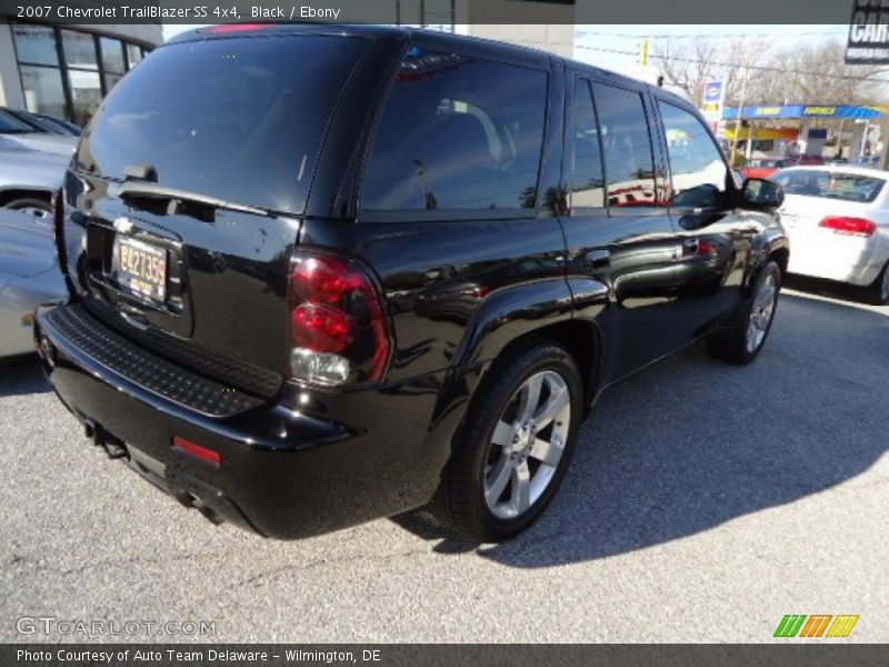 Black / Ebony 2007 Chevrolet TrailBlazer SS 4x4