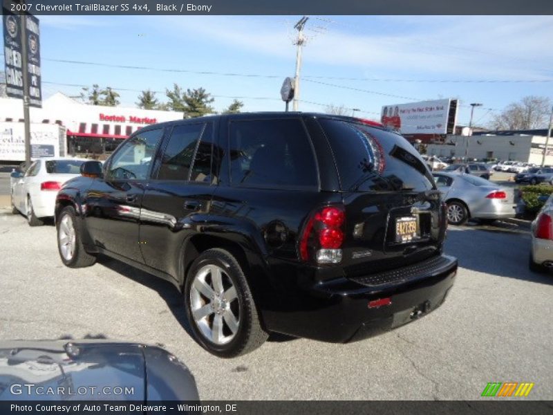Black / Ebony 2007 Chevrolet TrailBlazer SS 4x4