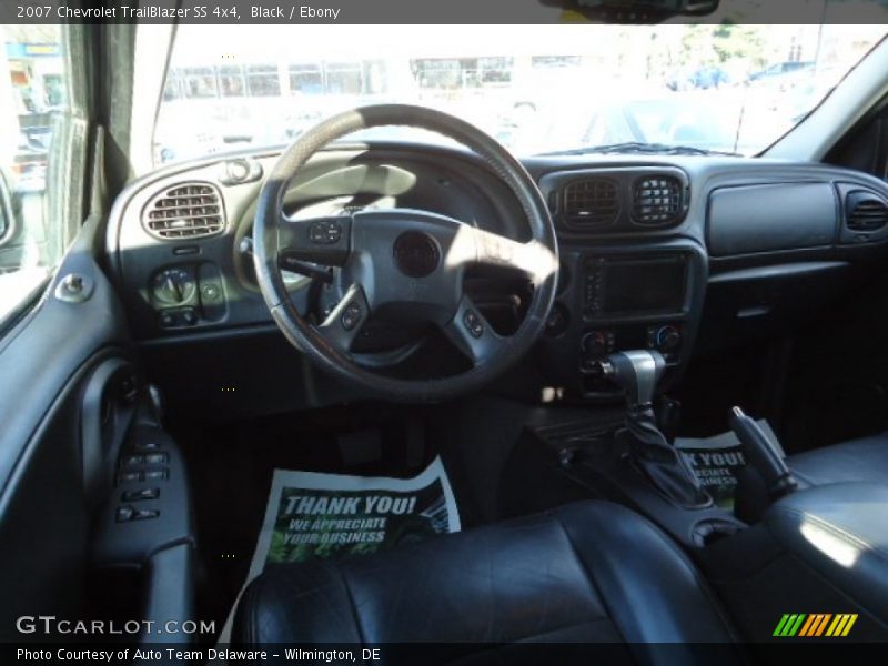 Black / Ebony 2007 Chevrolet TrailBlazer SS 4x4