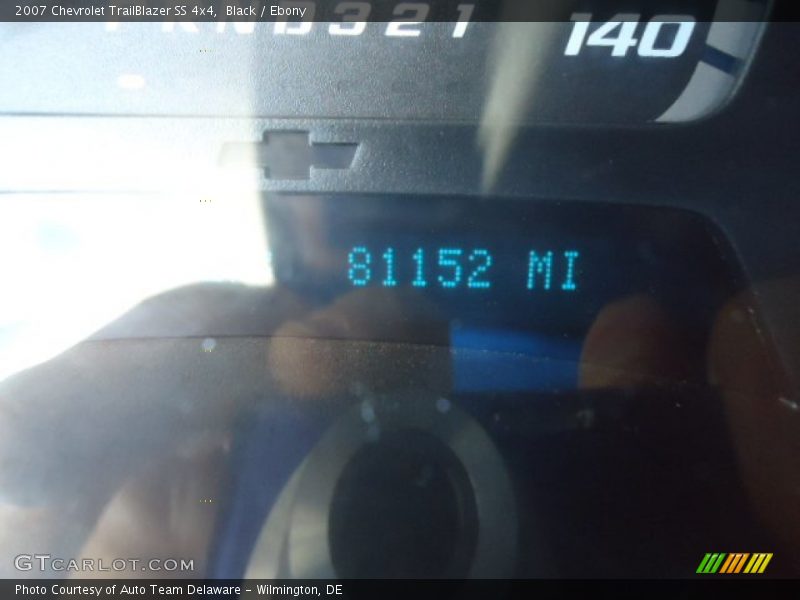 Black / Ebony 2007 Chevrolet TrailBlazer SS 4x4
