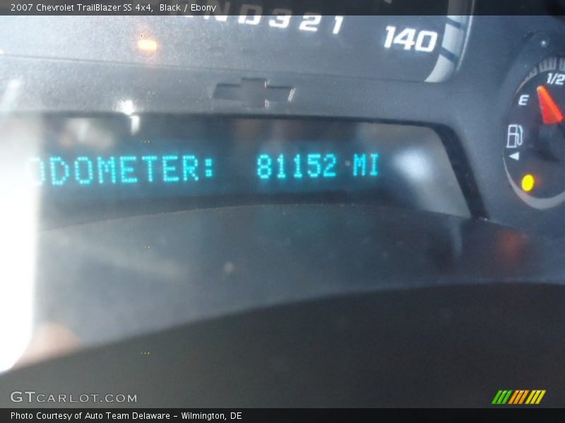 Black / Ebony 2007 Chevrolet TrailBlazer SS 4x4