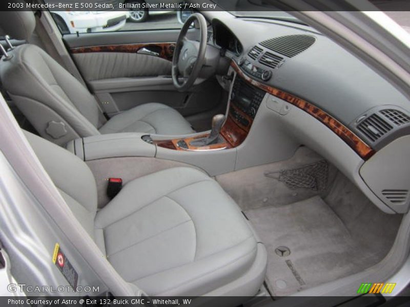 Brilliant Silver Metallic / Ash Grey 2003 Mercedes-Benz E 500 Sedan