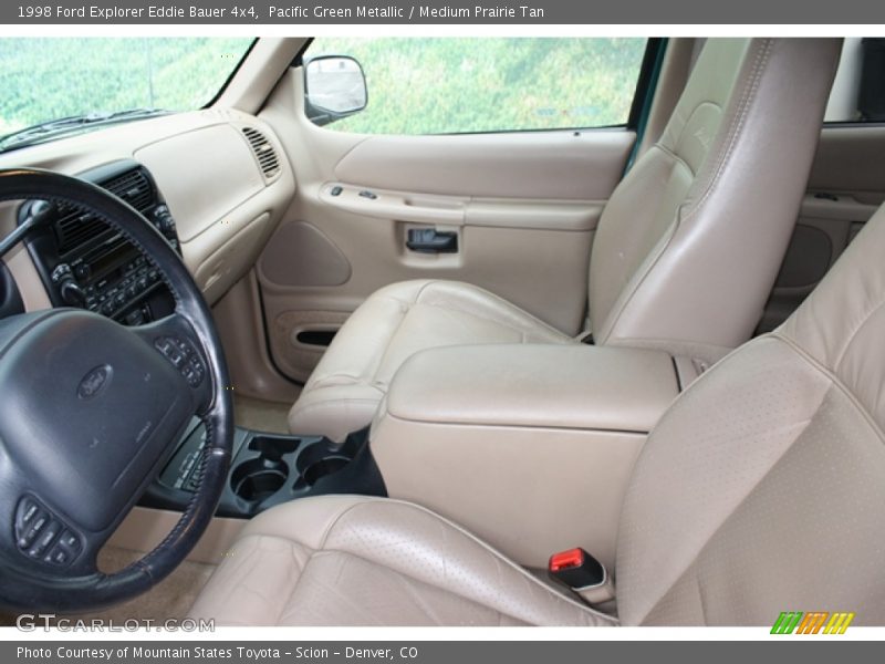 Pacific Green Metallic / Medium Prairie Tan 1998 Ford Explorer Eddie Bauer 4x4