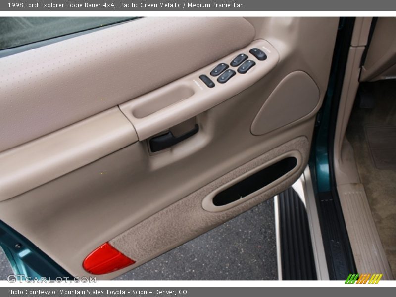Pacific Green Metallic / Medium Prairie Tan 1998 Ford Explorer Eddie Bauer 4x4