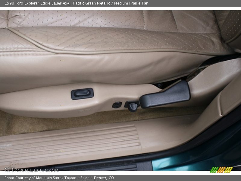 Pacific Green Metallic / Medium Prairie Tan 1998 Ford Explorer Eddie Bauer 4x4