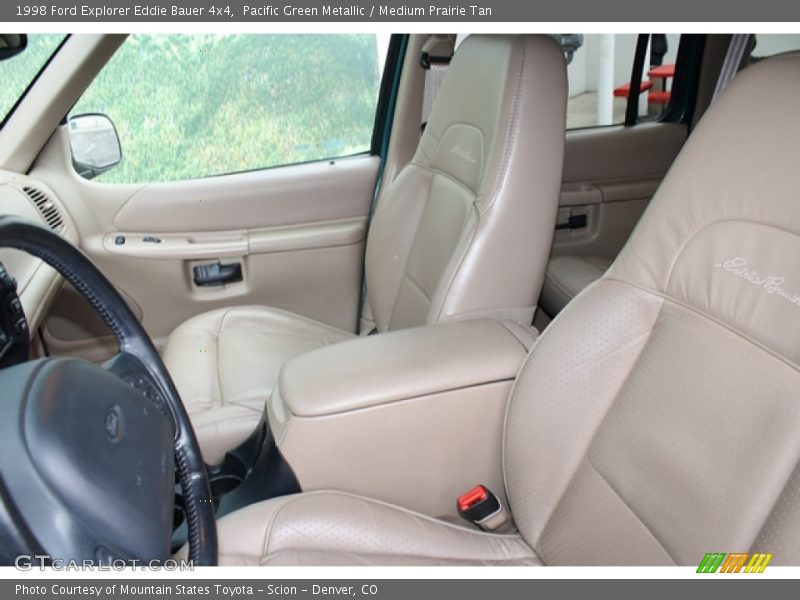 Pacific Green Metallic / Medium Prairie Tan 1998 Ford Explorer Eddie Bauer 4x4