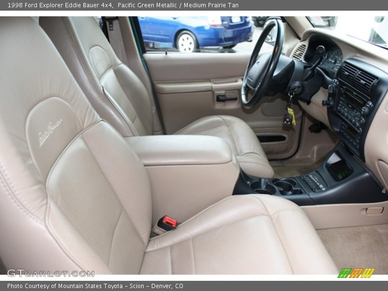 Pacific Green Metallic / Medium Prairie Tan 1998 Ford Explorer Eddie Bauer 4x4
