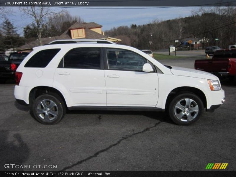 Bright White / Ebony 2008 Pontiac Torrent AWD