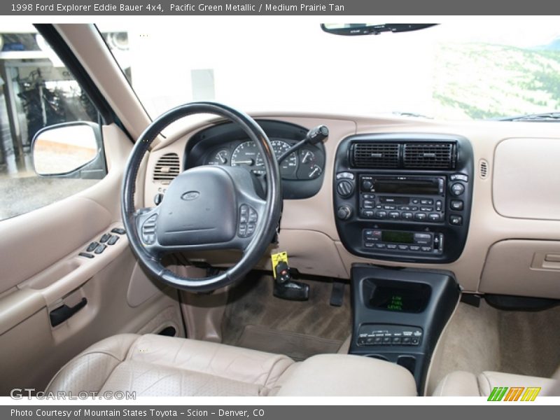 Pacific Green Metallic / Medium Prairie Tan 1998 Ford Explorer Eddie Bauer 4x4