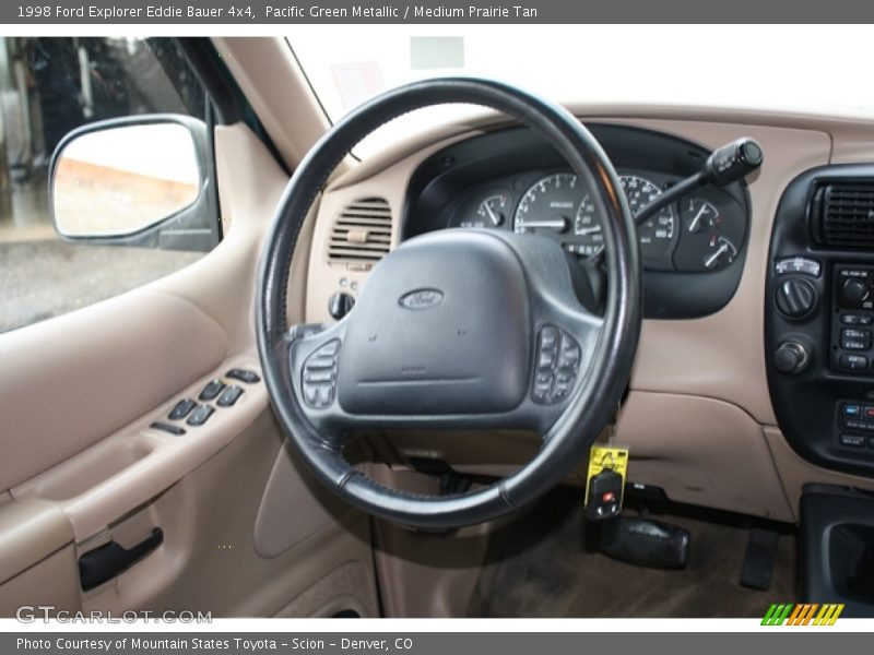 Pacific Green Metallic / Medium Prairie Tan 1998 Ford Explorer Eddie Bauer 4x4