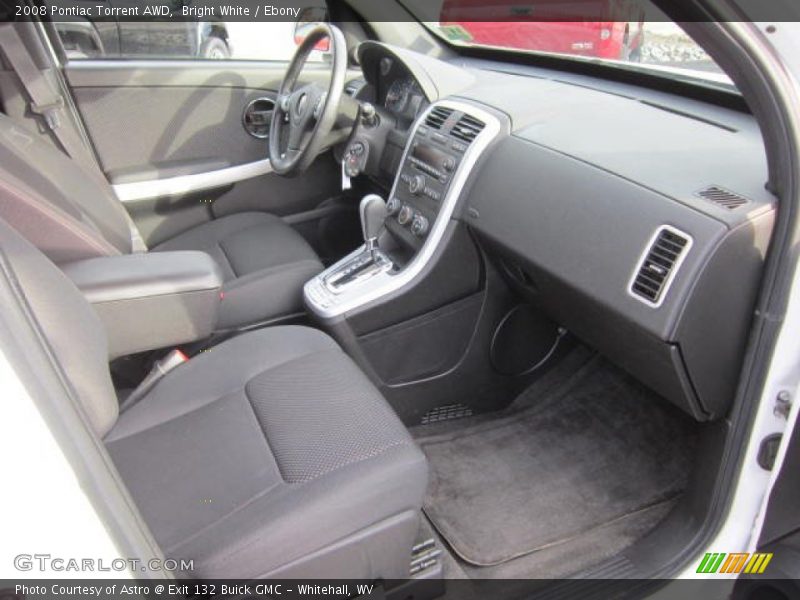 Bright White / Ebony 2008 Pontiac Torrent AWD