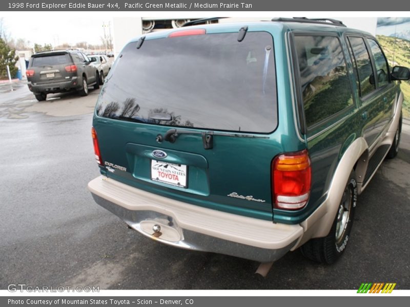 Pacific Green Metallic / Medium Prairie Tan 1998 Ford Explorer Eddie Bauer 4x4