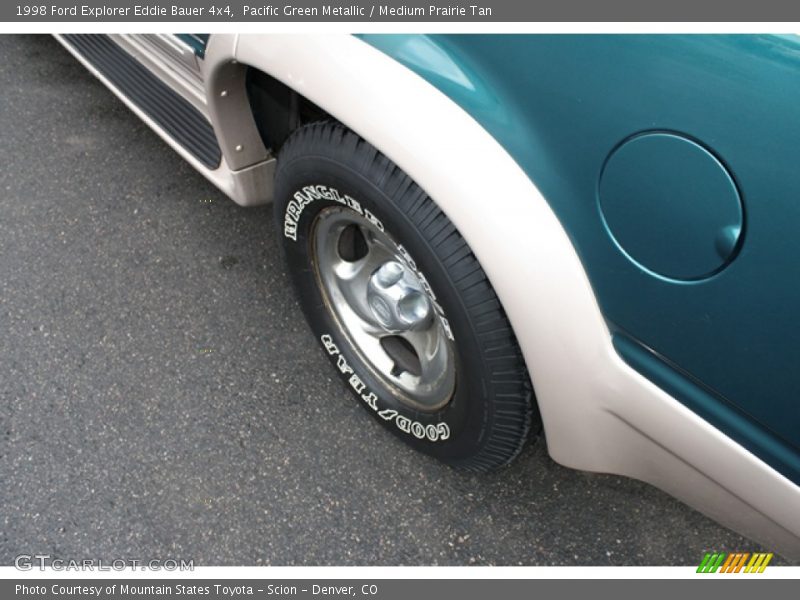 Pacific Green Metallic / Medium Prairie Tan 1998 Ford Explorer Eddie Bauer 4x4