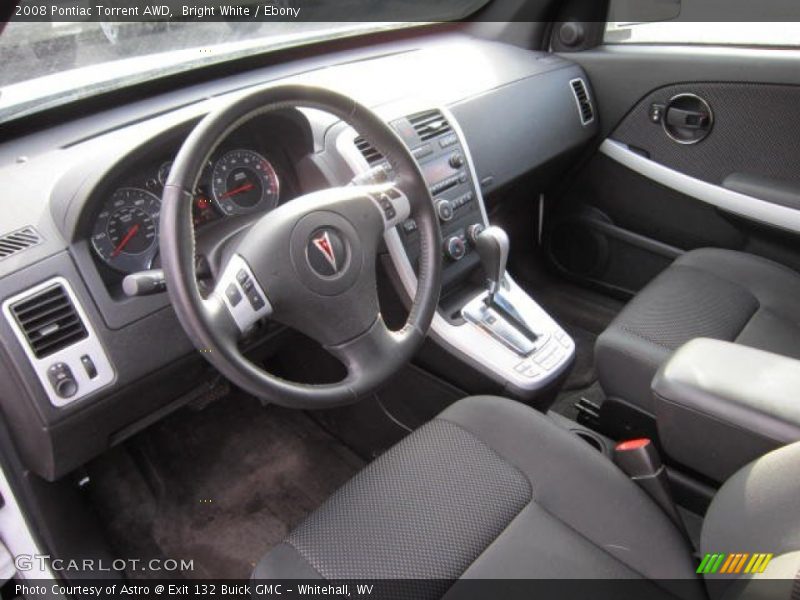 Bright White / Ebony 2008 Pontiac Torrent AWD