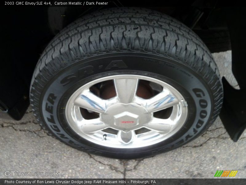Carbon Metallic / Dark Pewter 2003 GMC Envoy SLE 4x4