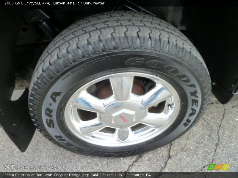 Carbon Metallic / Dark Pewter 2003 GMC Envoy SLE 4x4