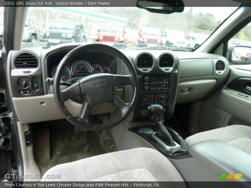 Carbon Metallic / Dark Pewter 2003 GMC Envoy SLE 4x4