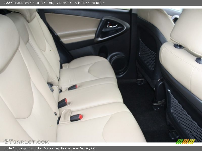 Magnetic Gray Mica / Sand Beige 2009 Toyota RAV4 Sport V6 4WD
