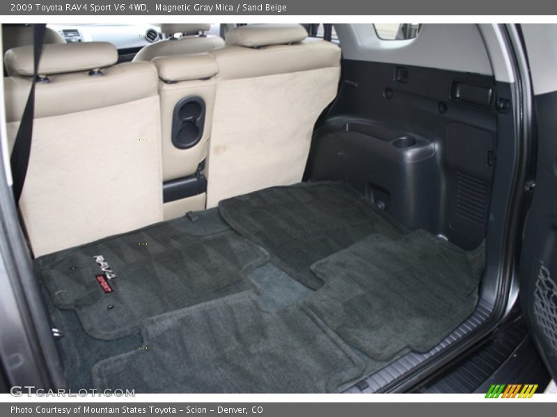Magnetic Gray Mica / Sand Beige 2009 Toyota RAV4 Sport V6 4WD