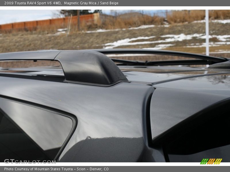 Magnetic Gray Mica / Sand Beige 2009 Toyota RAV4 Sport V6 4WD