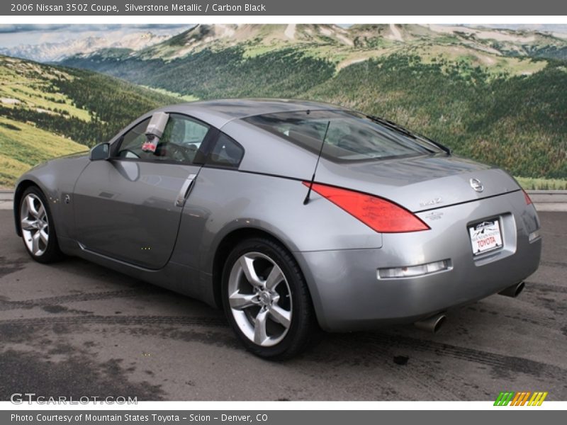 Silverstone Metallic / Carbon Black 2006 Nissan 350Z Coupe