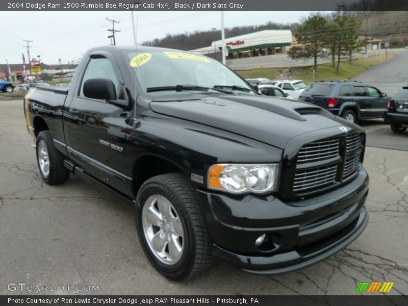 Black / Dark Slate Gray 2004 Dodge Ram 1500 Rumble Bee Regular Cab 4x4