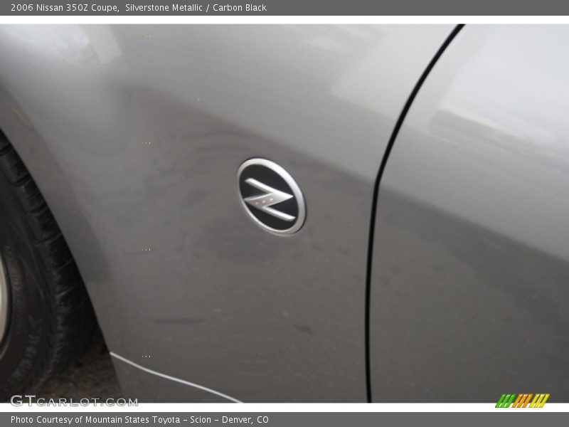 Silverstone Metallic / Carbon Black 2006 Nissan 350Z Coupe