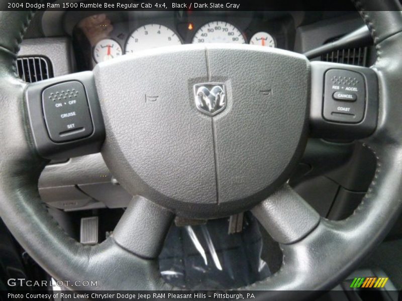 Black / Dark Slate Gray 2004 Dodge Ram 1500 Rumble Bee Regular Cab 4x4