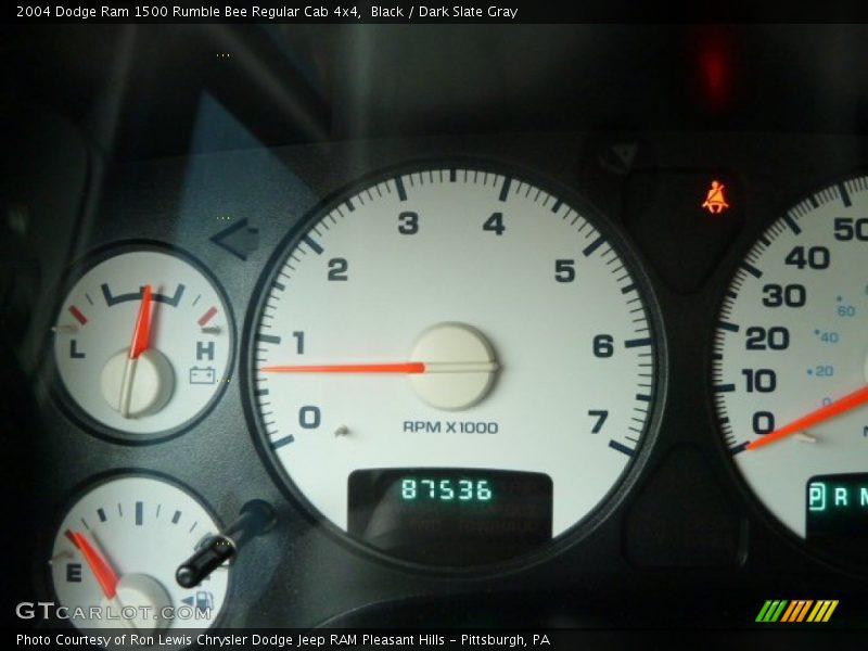 Black / Dark Slate Gray 2004 Dodge Ram 1500 Rumble Bee Regular Cab 4x4