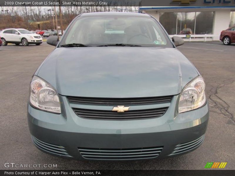 Silver Moss Metallic / Gray 2009 Chevrolet Cobalt LS Sedan