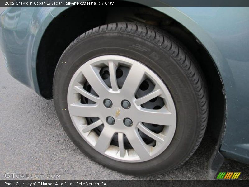 Silver Moss Metallic / Gray 2009 Chevrolet Cobalt LS Sedan