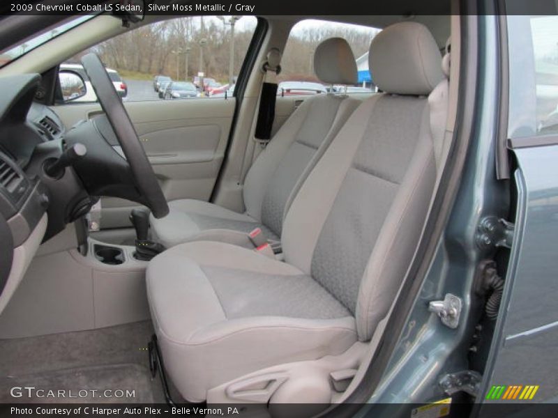 Silver Moss Metallic / Gray 2009 Chevrolet Cobalt LS Sedan