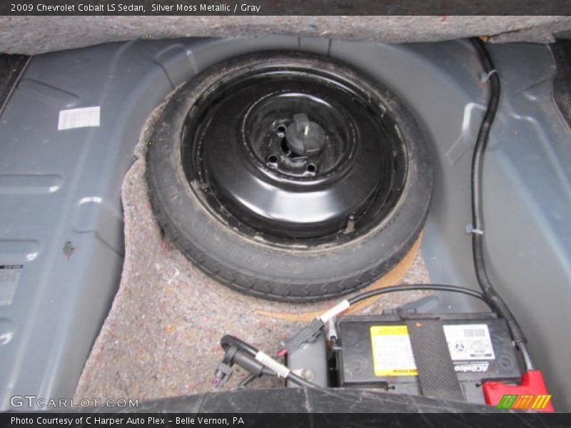 Silver Moss Metallic / Gray 2009 Chevrolet Cobalt LS Sedan