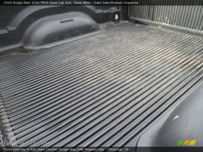 Stone White / Dark Slate/Medium Graystone 2009 Dodge Ram 1500 TRX4 Quad Cab 4x4