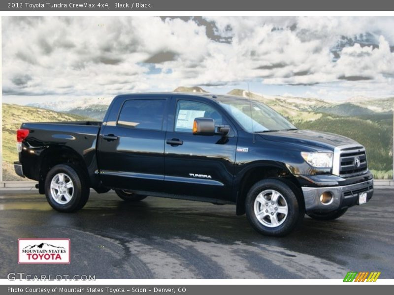 Black / Black 2012 Toyota Tundra CrewMax 4x4