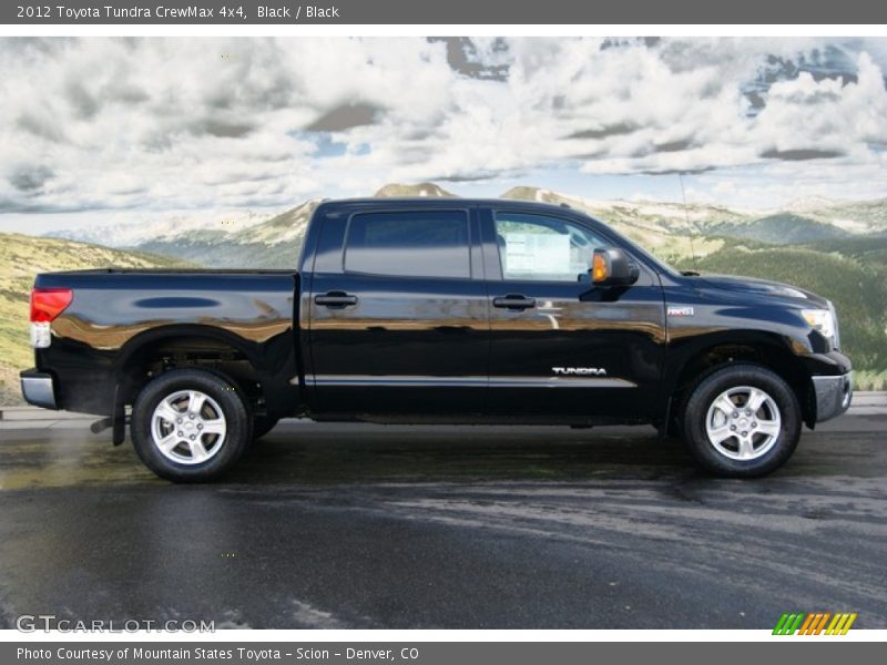 Black / Black 2012 Toyota Tundra CrewMax 4x4
