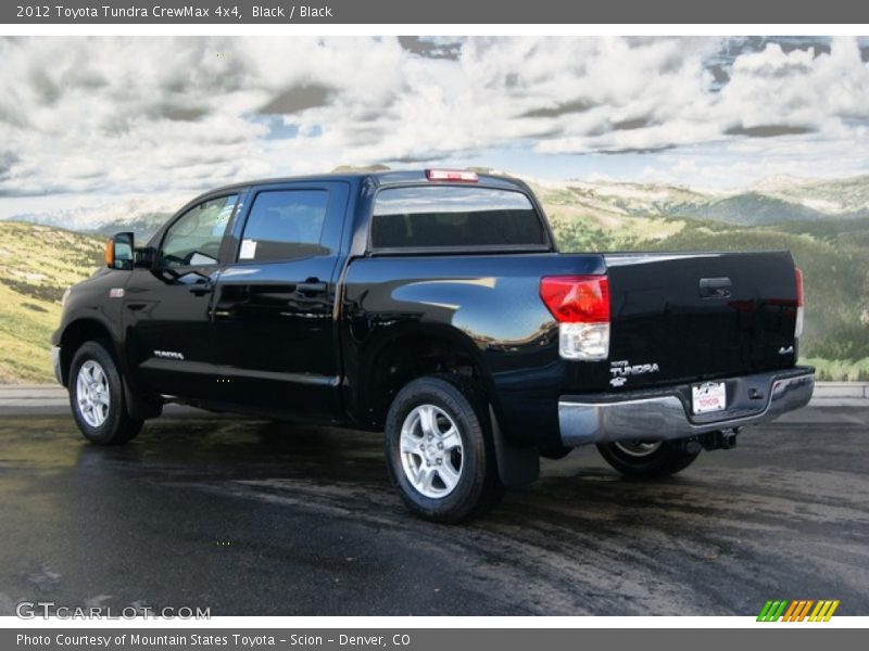 Black / Black 2012 Toyota Tundra CrewMax 4x4