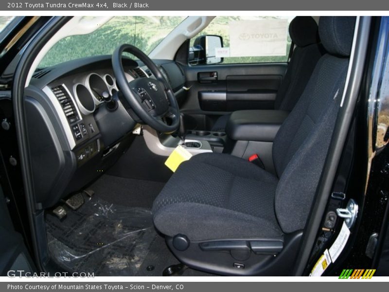 Black / Black 2012 Toyota Tundra CrewMax 4x4