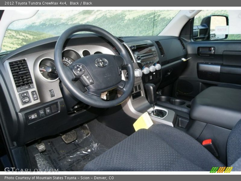Black / Black 2012 Toyota Tundra CrewMax 4x4