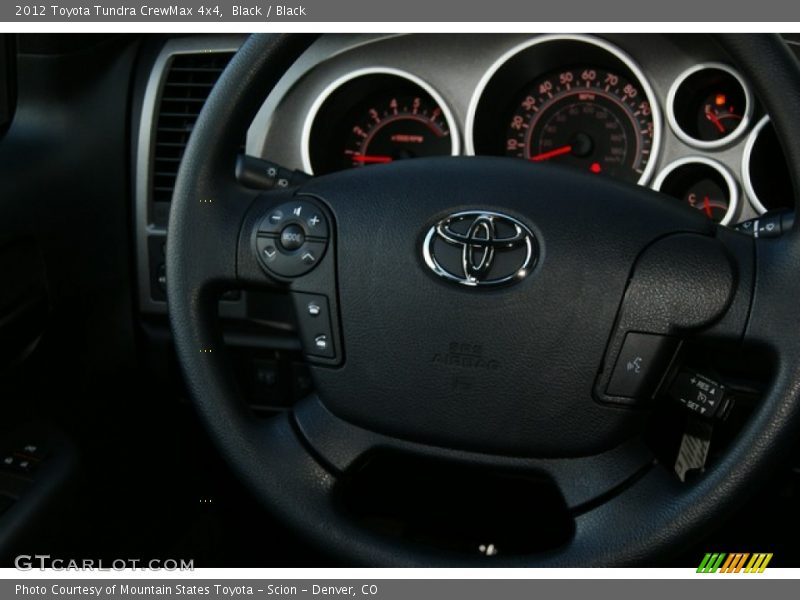 Black / Black 2012 Toyota Tundra CrewMax 4x4