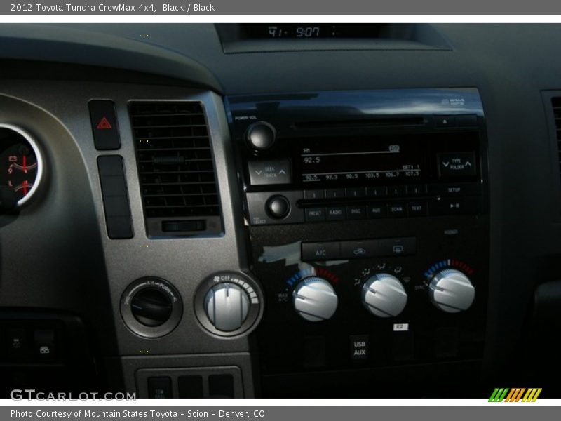 Black / Black 2012 Toyota Tundra CrewMax 4x4