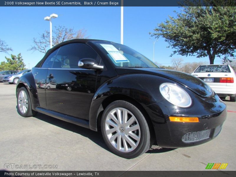  2008 New Beetle SE Convertible Black