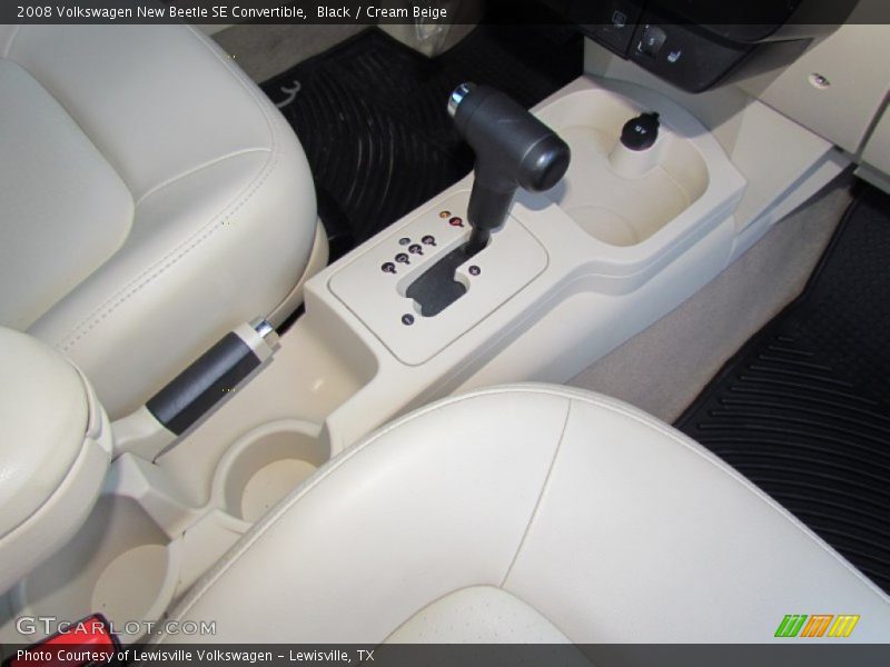  2008 New Beetle SE Convertible 6 Speed Tiptronic Automatic Shifter