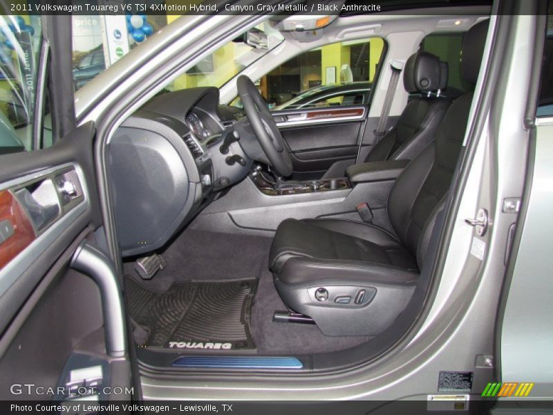 Canyon Gray Metallic / Black Anthracite 2011 Volkswagen Touareg V6 TSI 4XMotion Hybrid