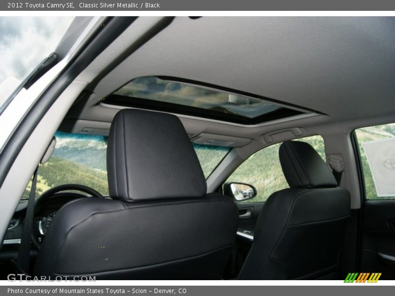 Classic Silver Metallic / Black 2012 Toyota Camry SE