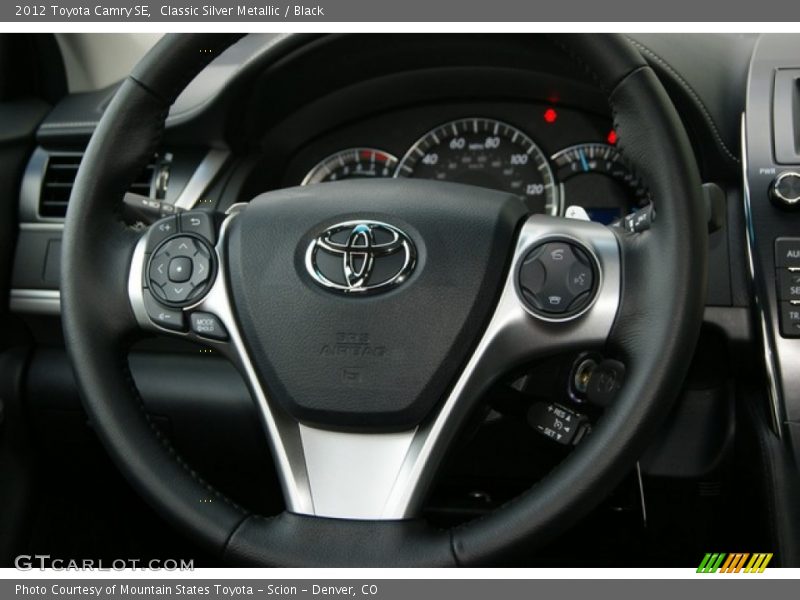Classic Silver Metallic / Black 2012 Toyota Camry SE