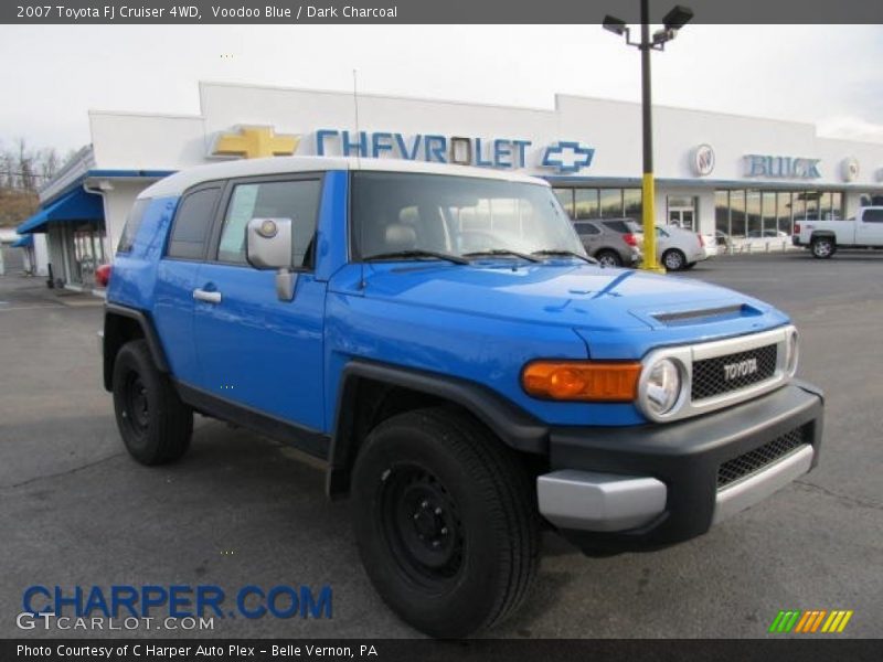 Voodoo Blue / Dark Charcoal 2007 Toyota FJ Cruiser 4WD